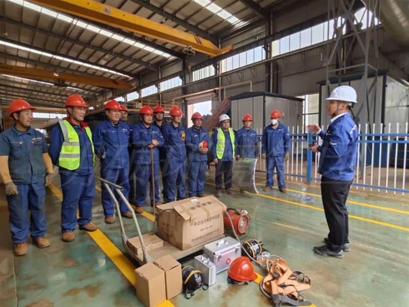 车间及工程现场7项相关事故伤害现场处置演练